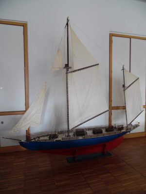 Grosses, Riesiges XXL Modell Segelschiff 2,35 x 2,00m