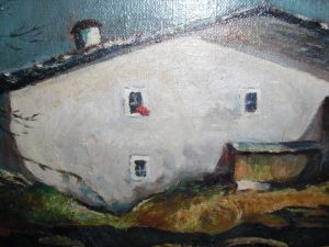 Grosses Ölgemälde 2. Weltkriesgzeit 1942signiert rus. Staatmuseum